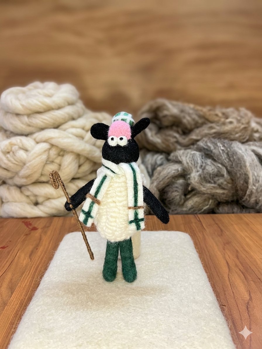Felt craft detail